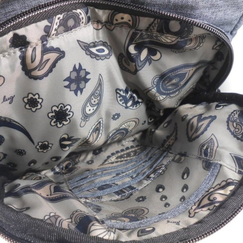 Lug ~Ranger~ Crossbody Handbag Purse Heather Gray  OBO - Picture 4 of 14